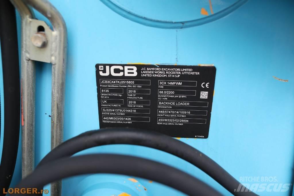 JCB 3 CX 14 反铲装载机