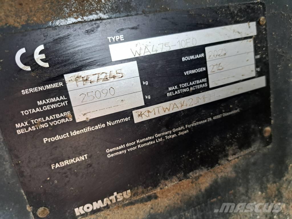 Komatsu WA475-10E0 轮式装载机