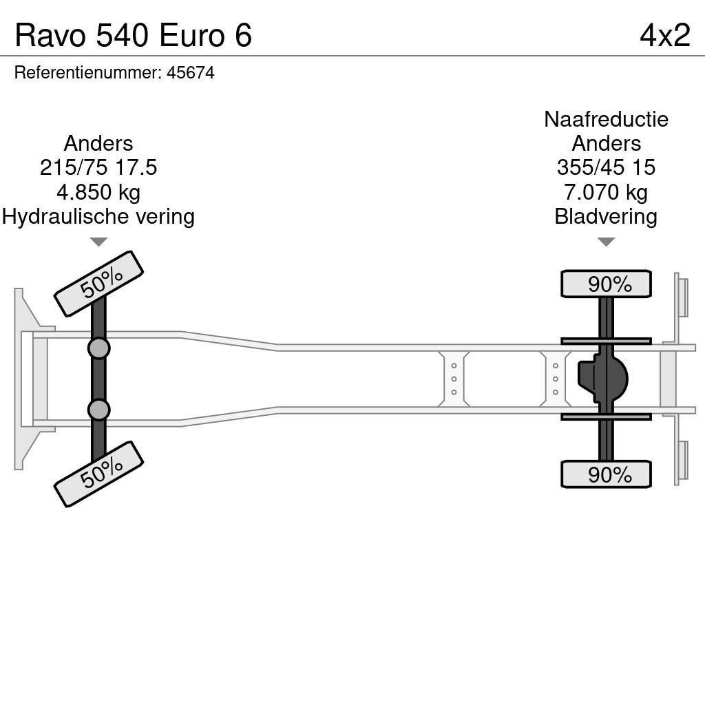 Ravo 540 Euro 6 道路清扫车