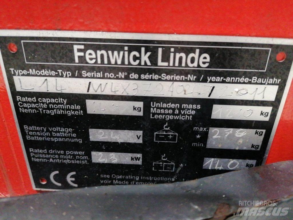 Linde L14 手推堆垛车