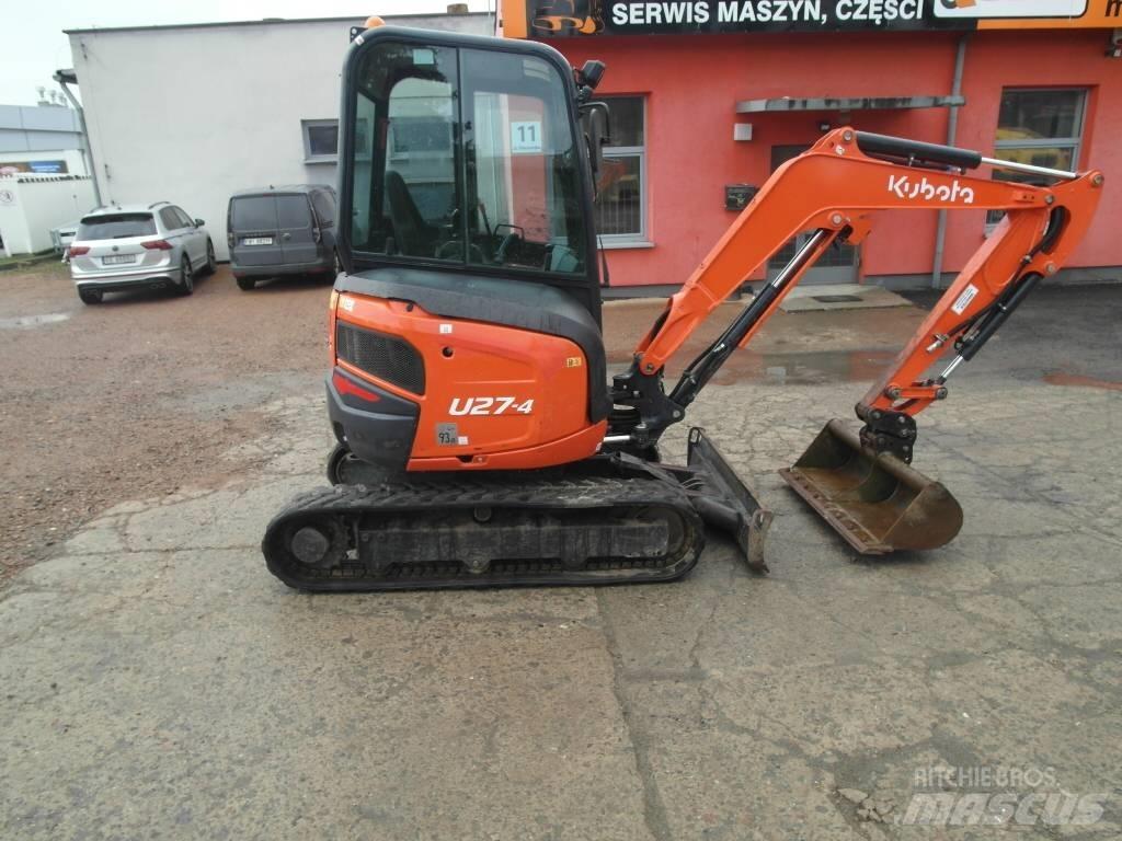 Kubota U 27-4 小型挖掘机