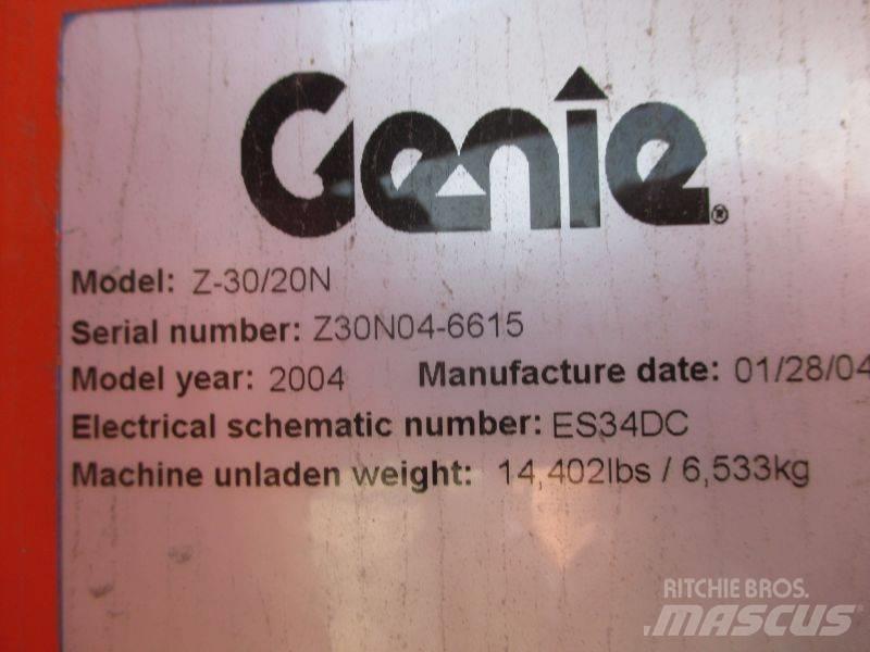 Genie Z 30/20 N 曲臂高空工作平台
