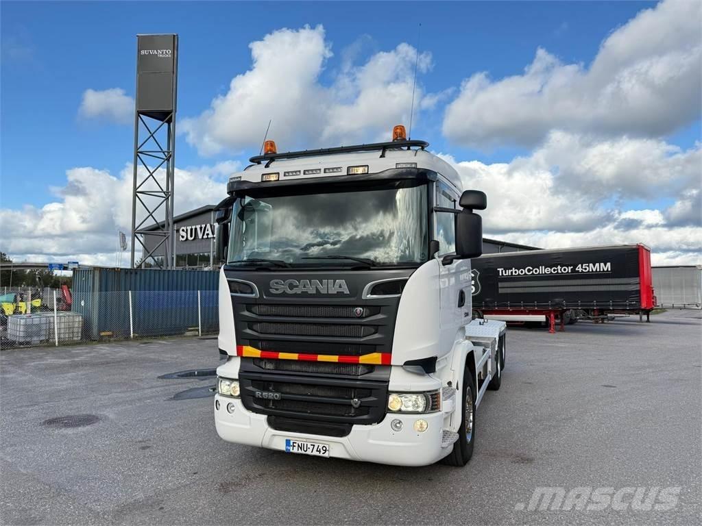 Scania R 520 6X2 工程吊钩车