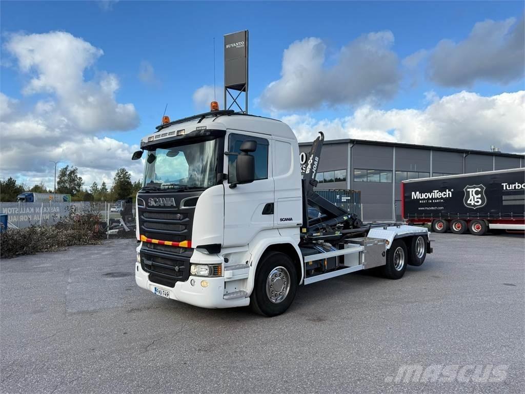 Scania R 520 6X2 工程吊钩车