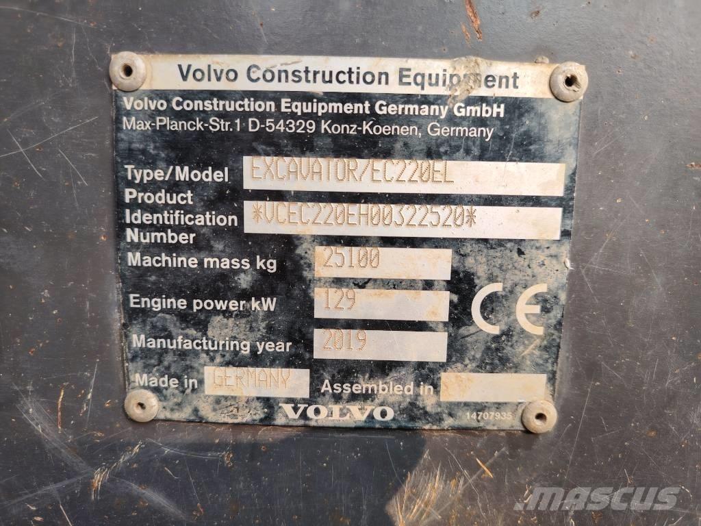 Volvo EC 220 E 履带挖掘机