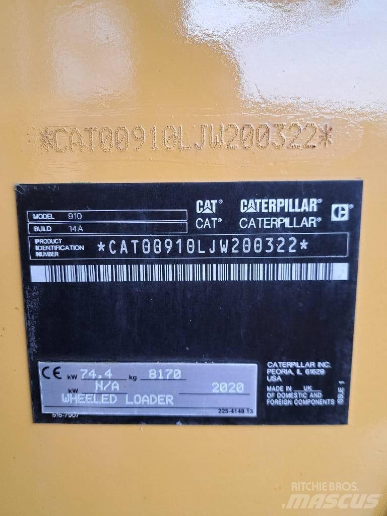 CAT 910 轮式装载机