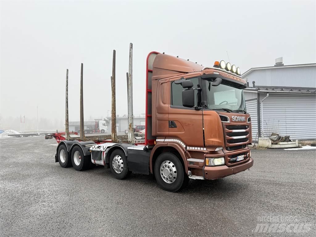 Scania R 730 8X4 木材运输车