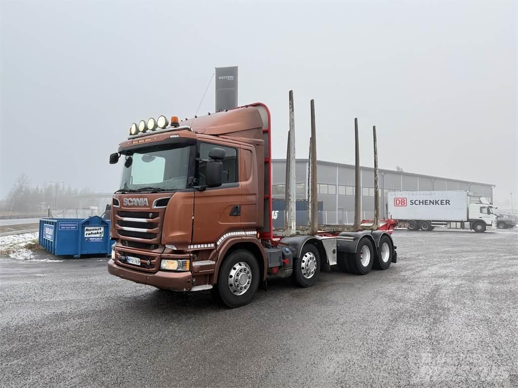 Scania R 730 8X4 木材运输车