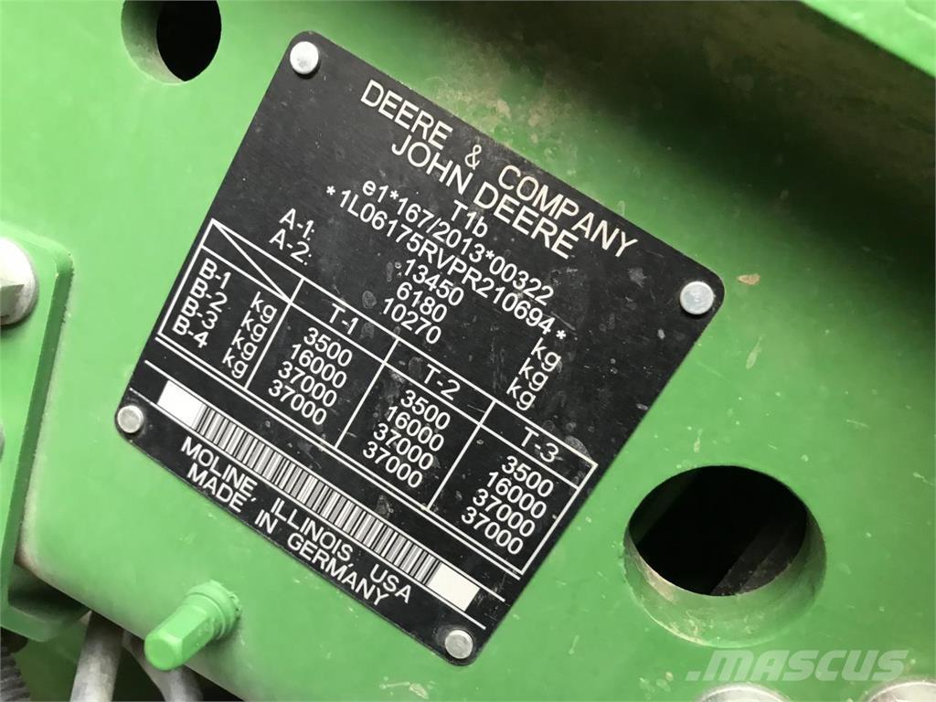 John Deere 6R 175 拖拉机/农用车