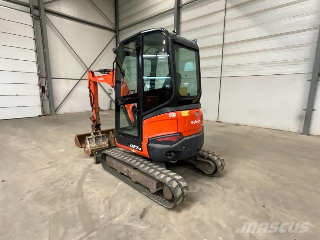 Kubota U 27-4 小型挖掘机