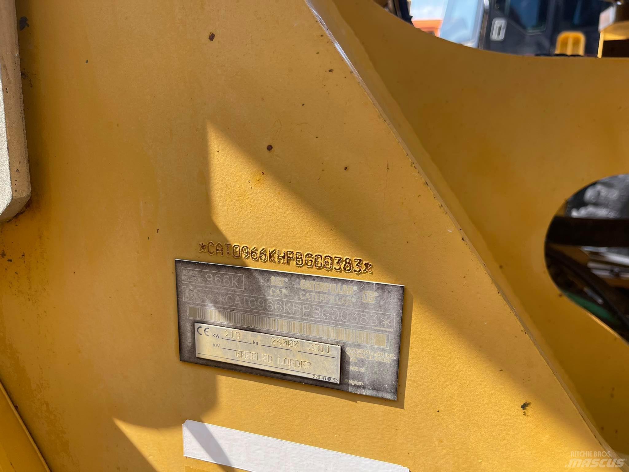 CAT 966K 轮式装载机