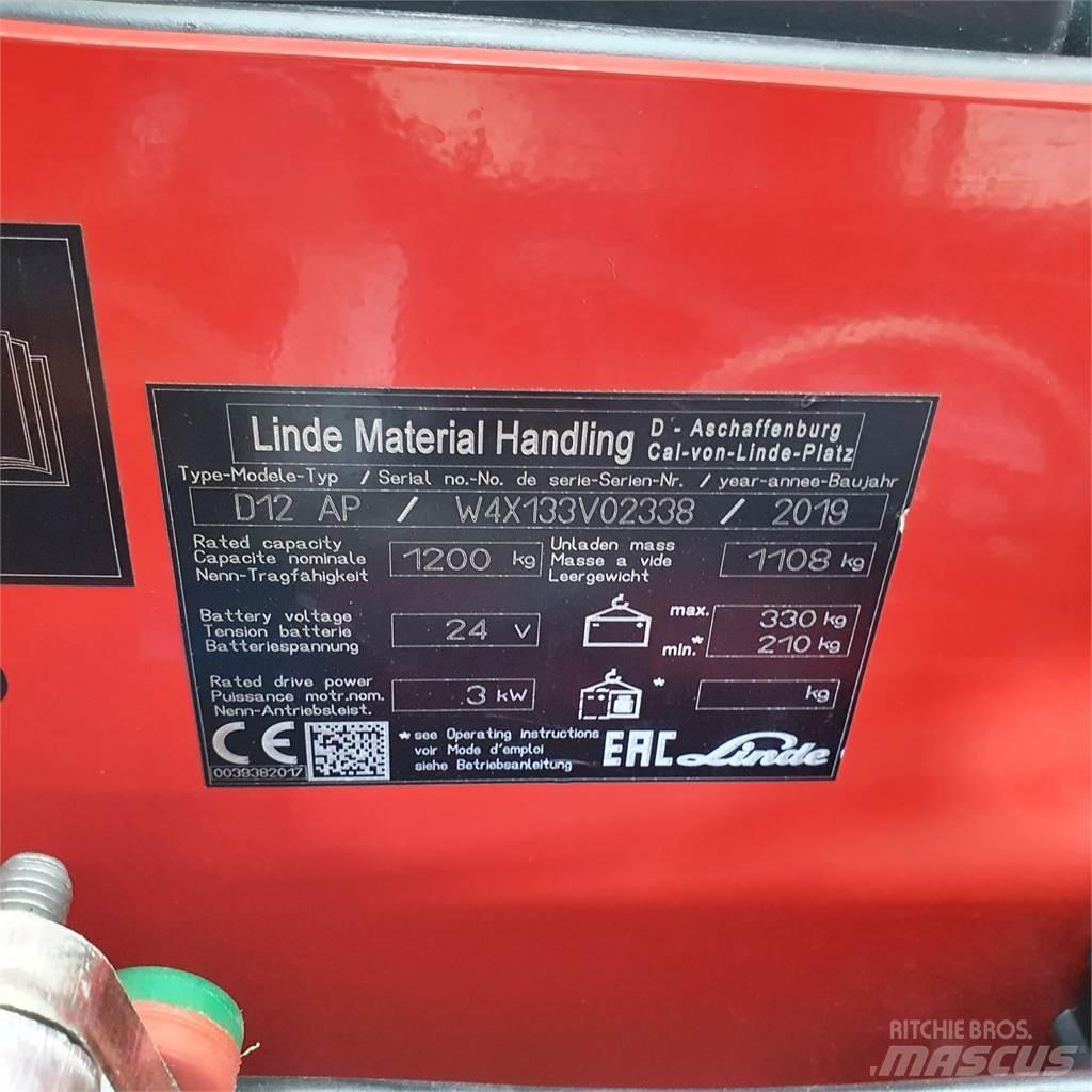 Linde D12AP 手推堆垛车