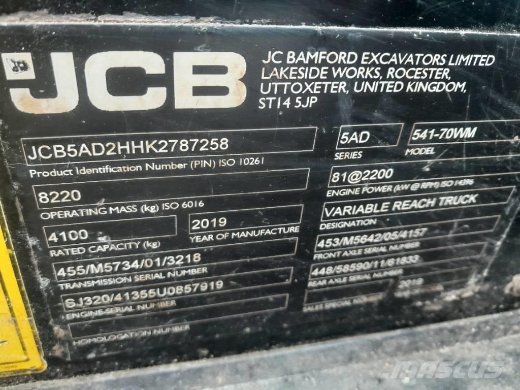 JCB 541-70 电动叉车