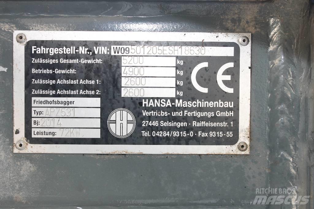 Hansa APZ 531 轮式挖掘机