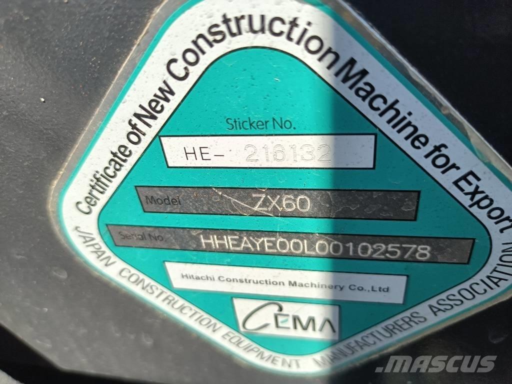 Hitachi 60 履带挖掘机