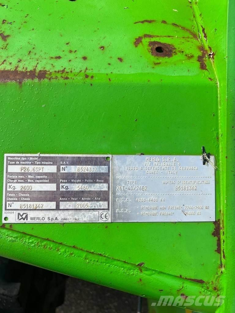 Merlo P26.6 SPT 伸缩臂叉装车|叉装车
