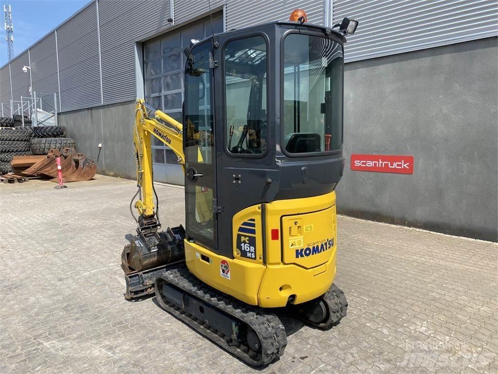 Komatsu PC16R-3 轮式挖掘机
