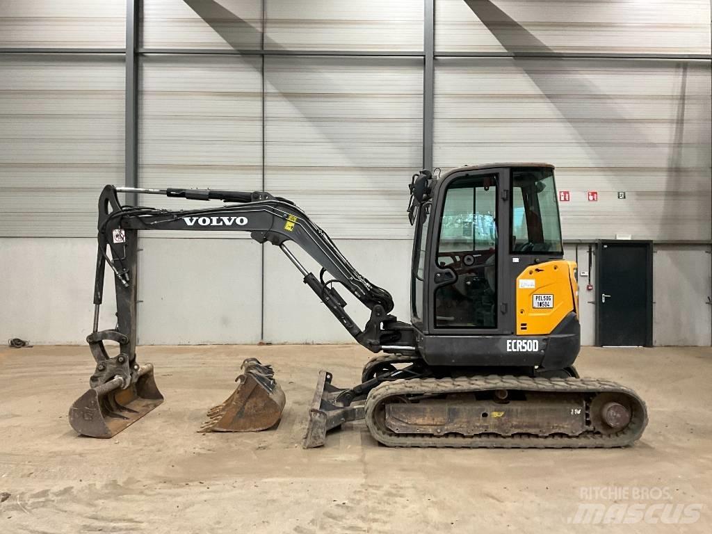 Volvo ECR 50 D 小型挖掘机