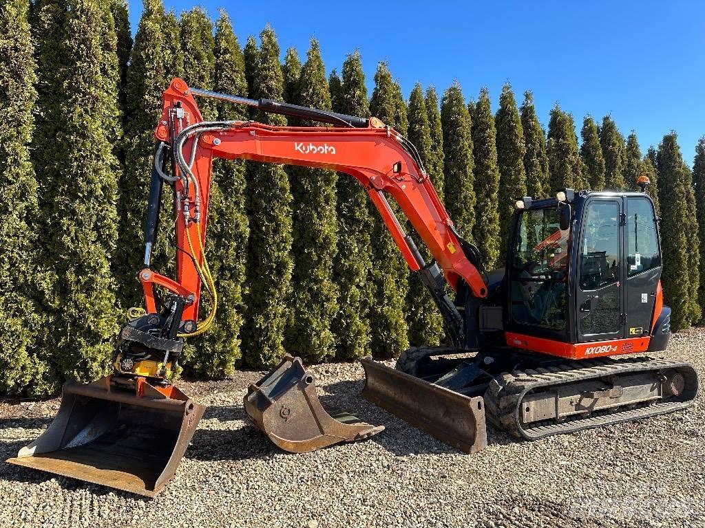 Kubota KX 080-4 小型挖掘机