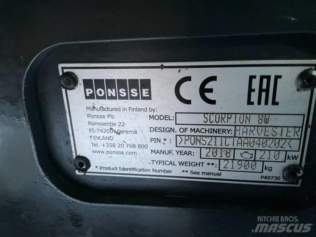 Ponsse Scorpion 收割机