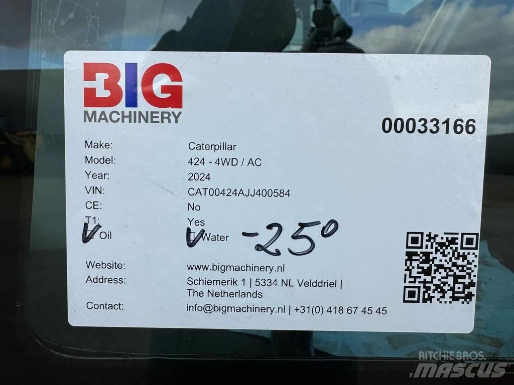 CAT 424 - 4WD / AC 反铲装载机