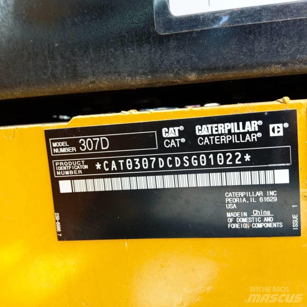 CAT 307D 履带挖掘机