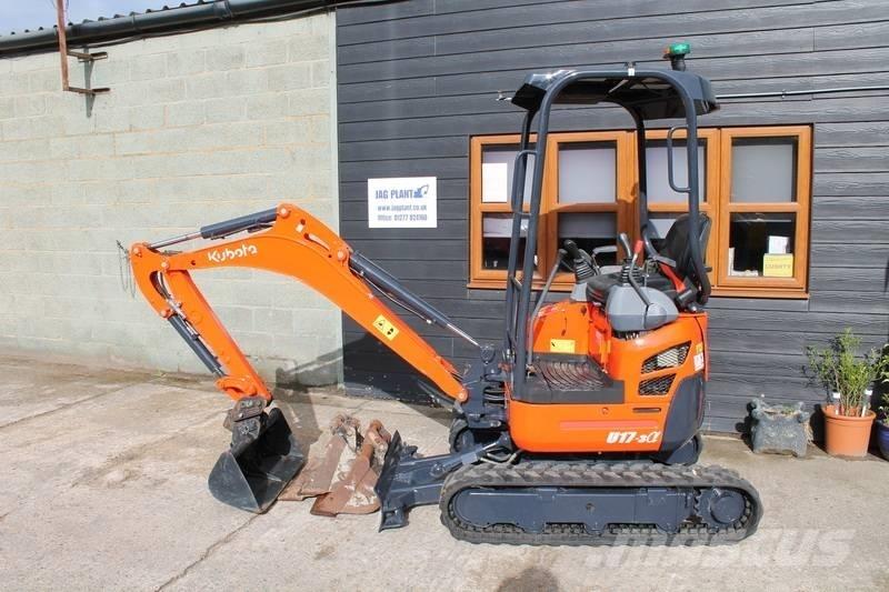 Kubota U 17-3 小型挖掘机