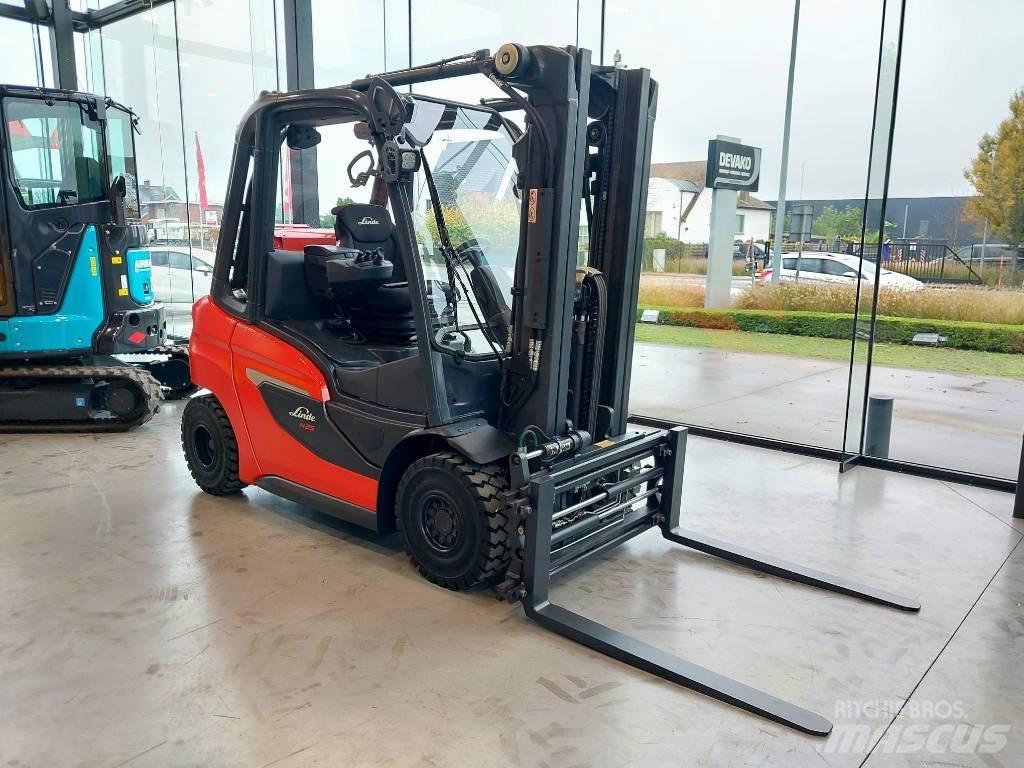 Linde H 25 T 天然气叉车