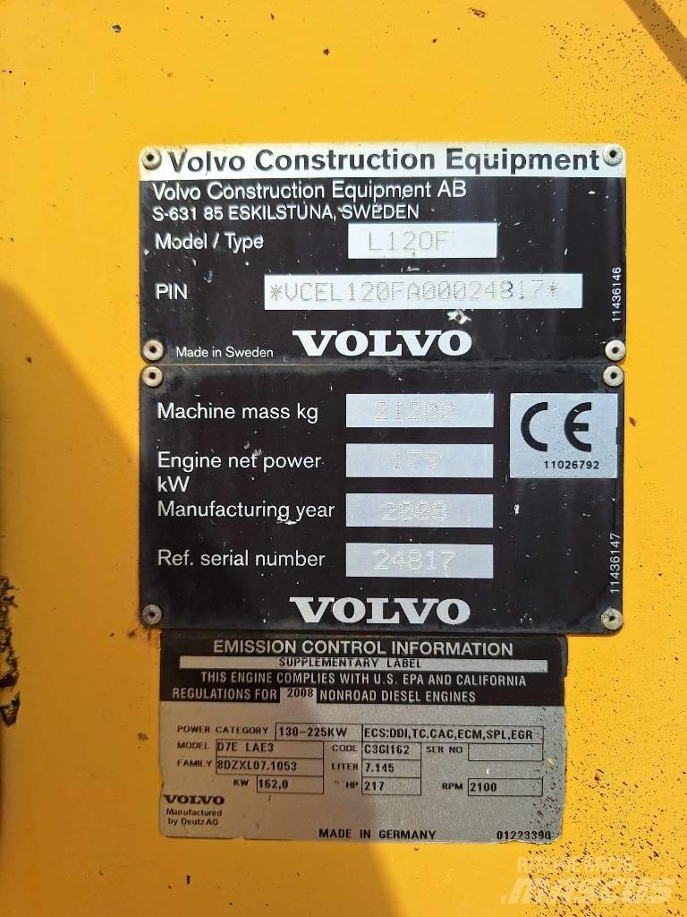 Volvo L 120 F 轮式装载机