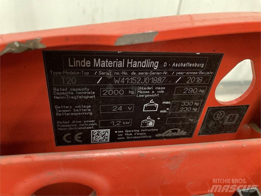 Linde T20 手摇升降机