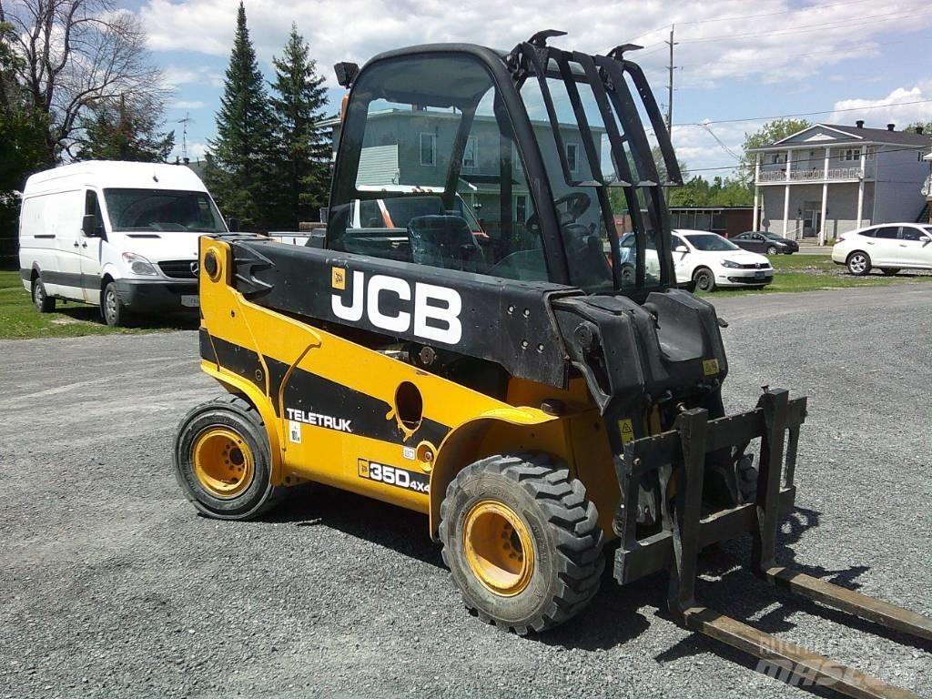 JCB 35 D 越野叉车|叉装车
