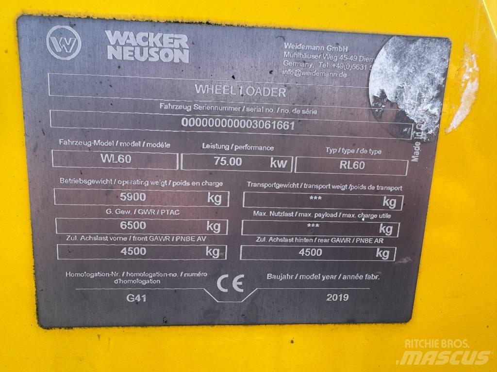 Wacker Neuson WL60 轮式装载机