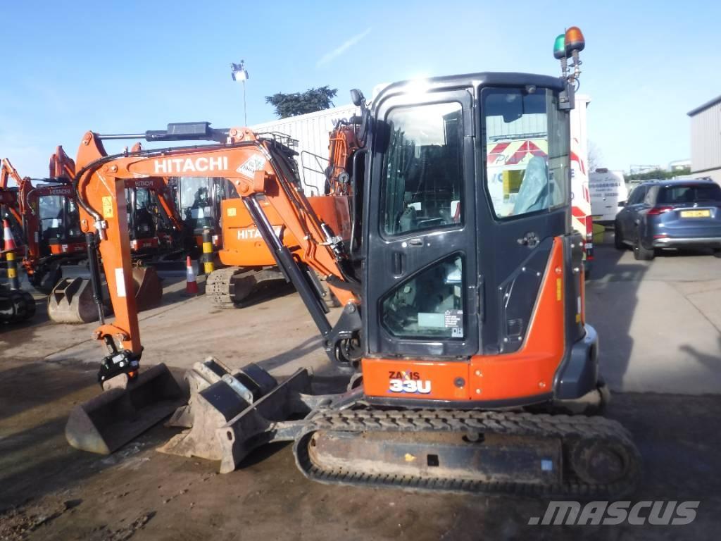 Hitachi ZX 33 U-6 小型挖掘机