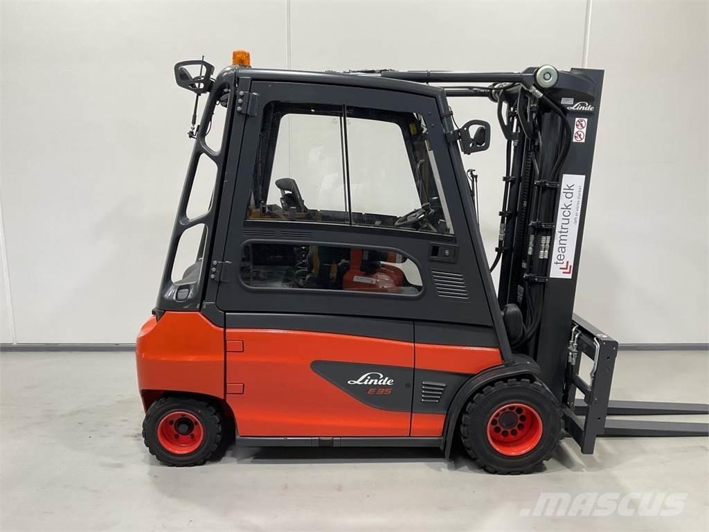 Linde E35L-01 电动叉车