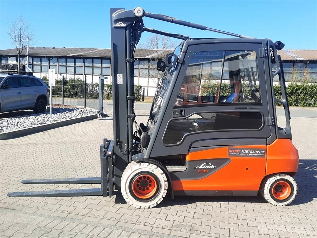 Linde E35L 电动叉车