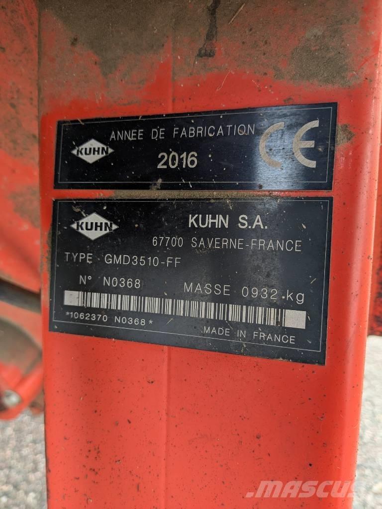 Kuhn GMD 3510 FF 割草机
