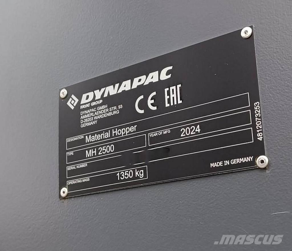 Dynapac MH2500 供料器