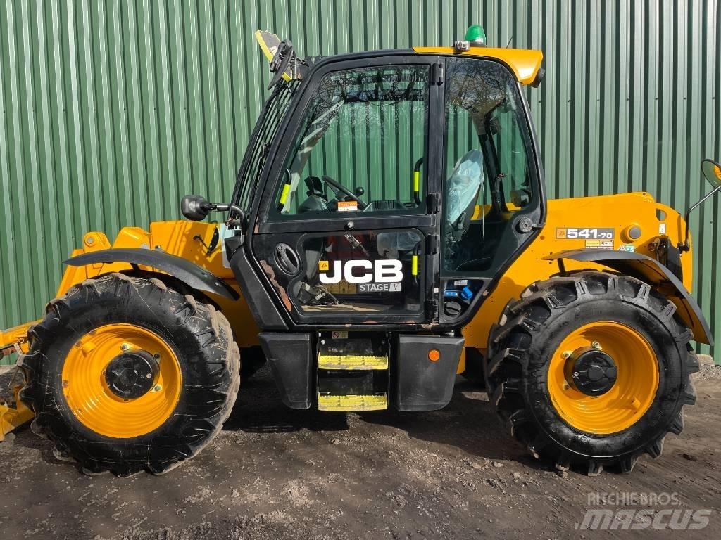 JCB 541-70 伸缩臂叉装车|叉装车