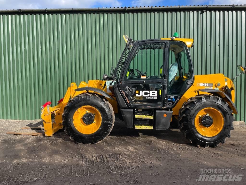 JCB 541-70 伸缩臂叉装车|叉装车
