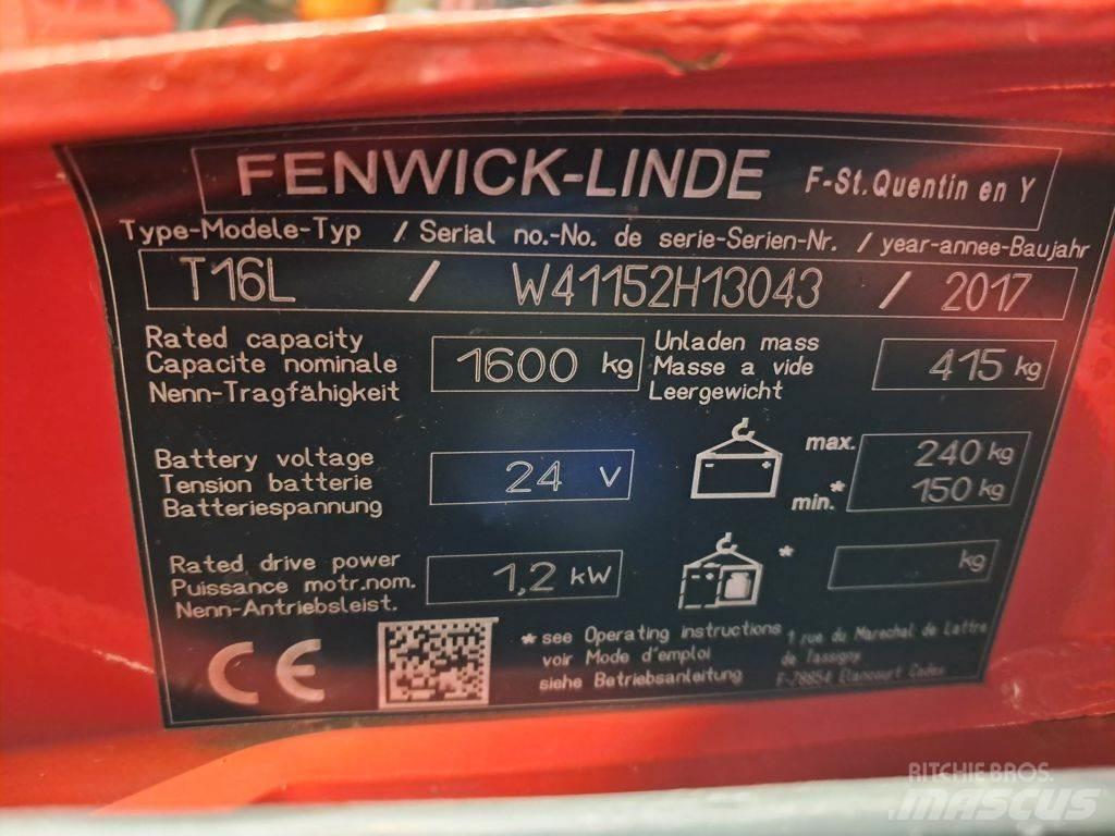 Linde T16L 手摇升降机