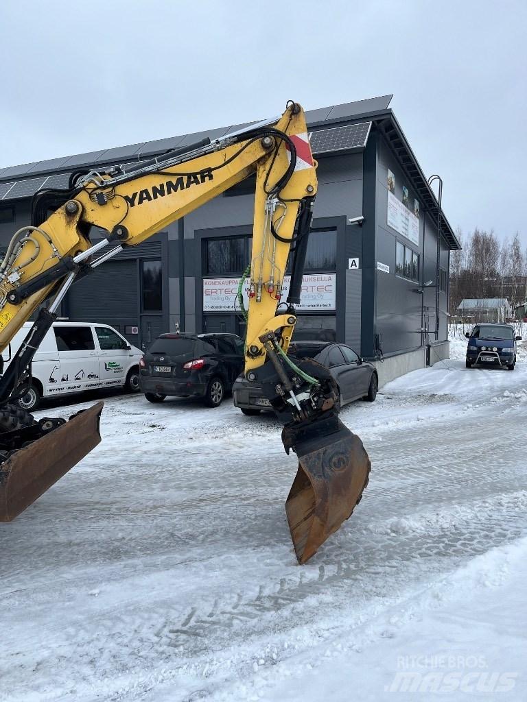 Yanmar B 95 W 轮式挖掘机