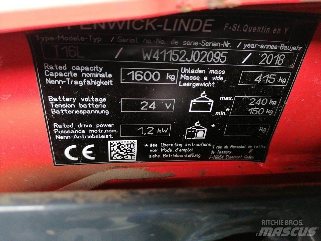 Linde T16L 手摇升降机