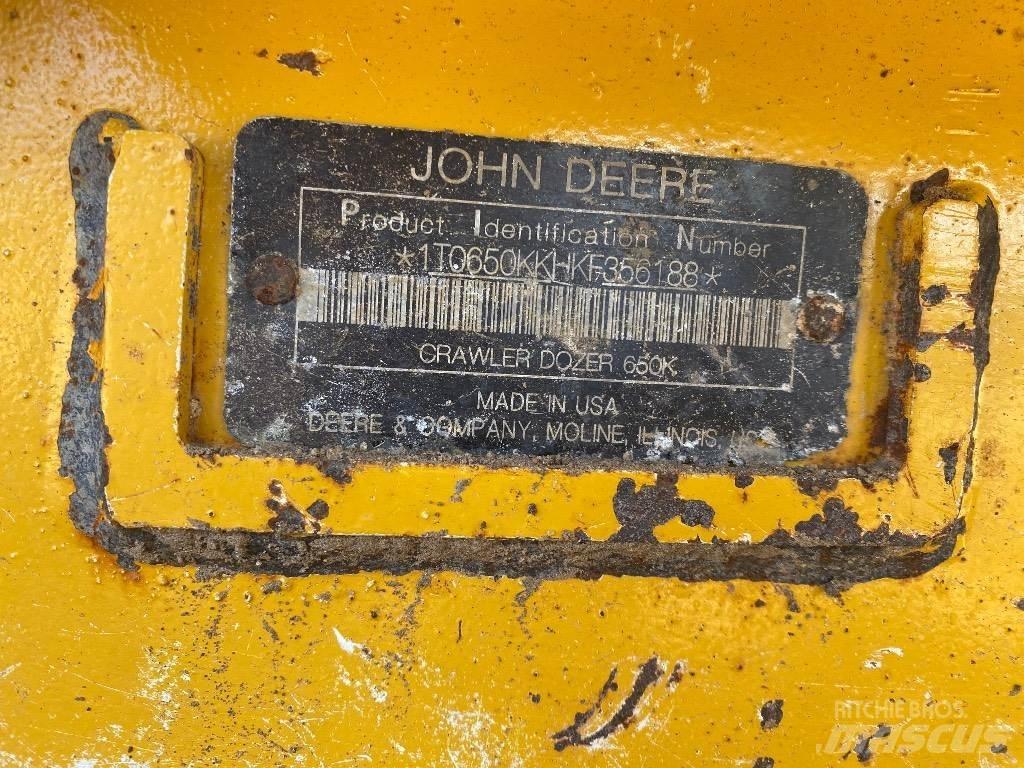 DEERE 650K LGP 履带式推土机