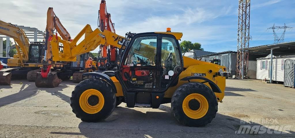 JCB 531-70 伸缩臂叉装车|叉装车
