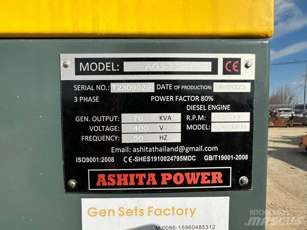 Ashita AG3-70E 柴油发电机