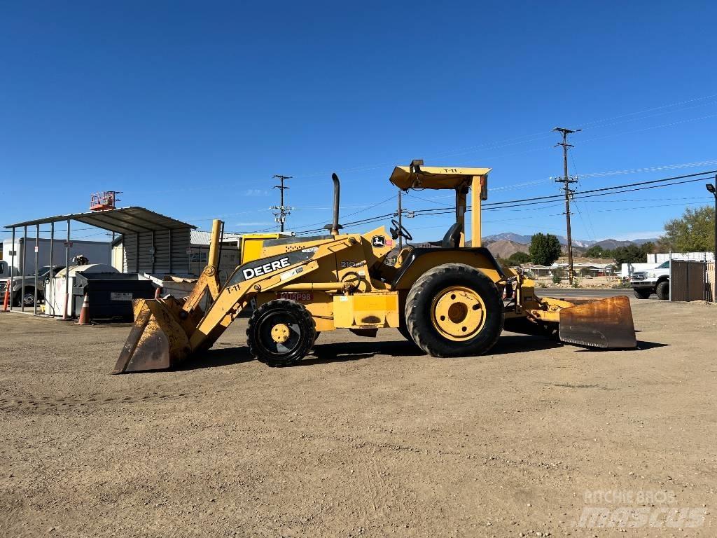 John Deere 210LE 前装载和挖掘机