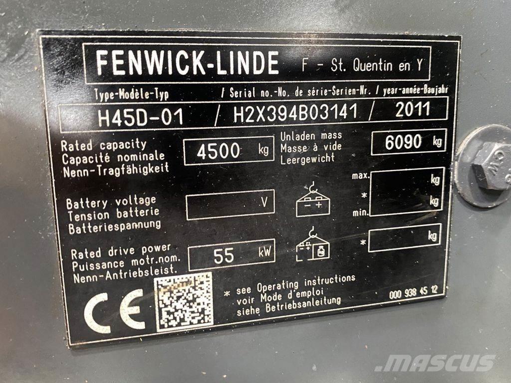 Linde H45D-01 柴油叉车