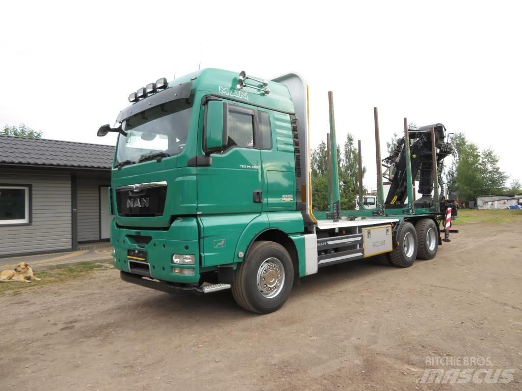 MAN 33 480 木材运输车