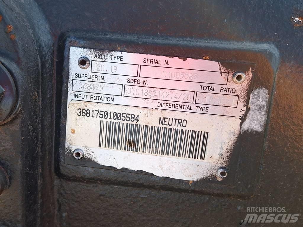 Carraro 20.19 传动装置