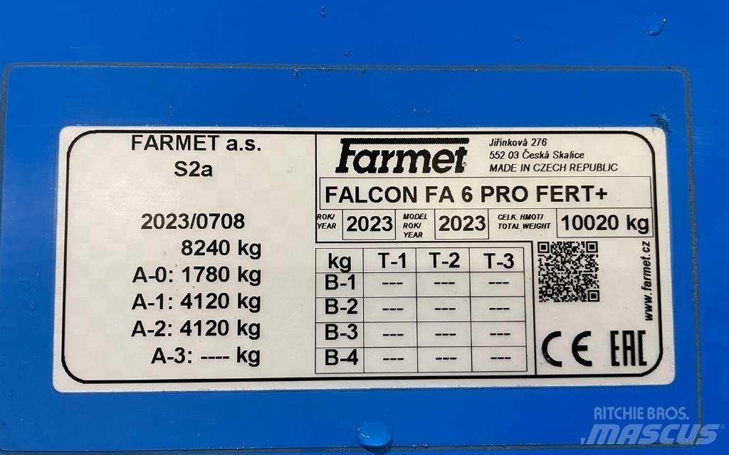 Farmet Falcon 6 Pro 条播机
